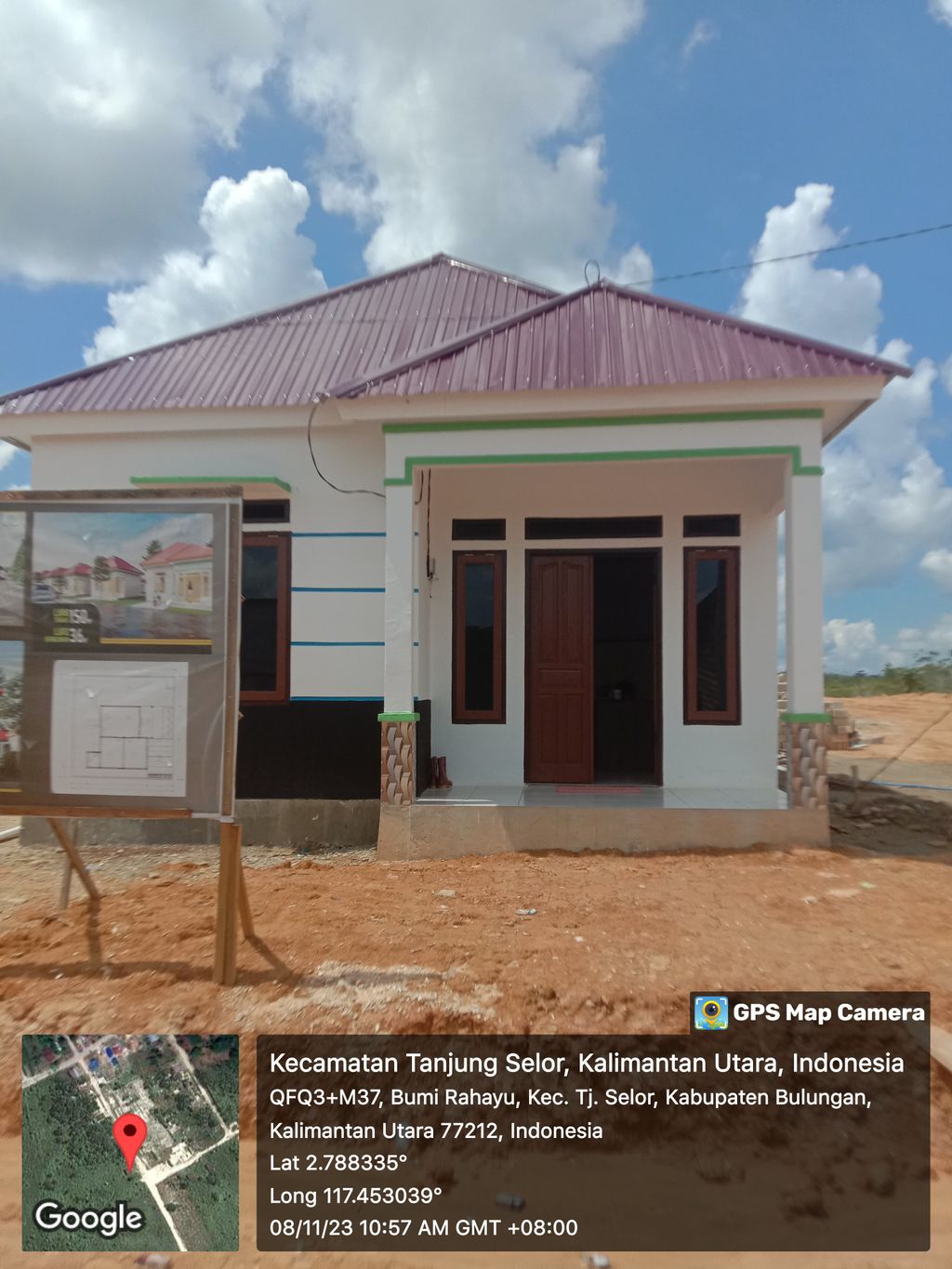 foto contoh rumah perumahan BUMI RAHAYU RESIDENCE