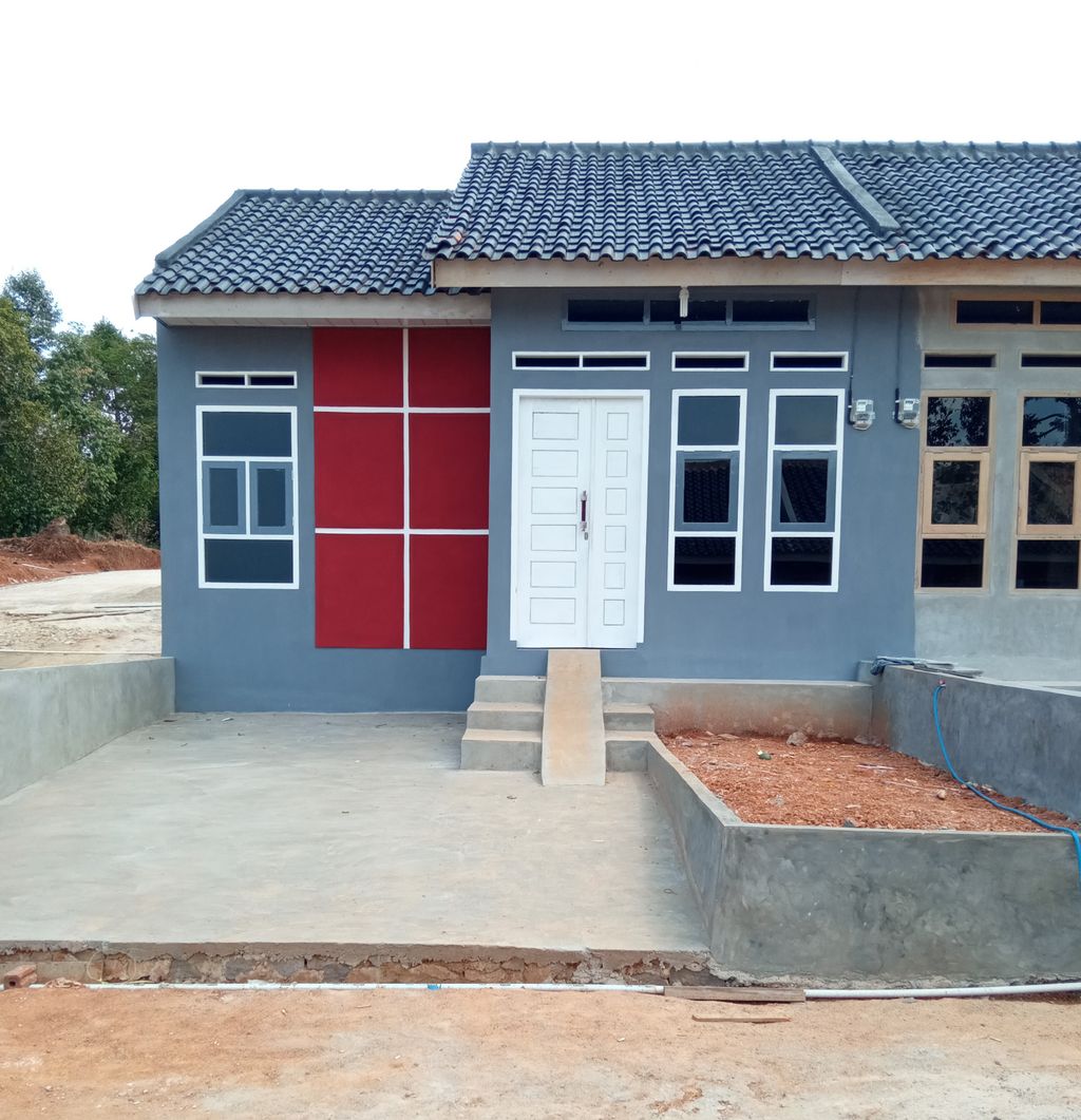foto tampak rumah tipe 36/72 perumahan GRIYA MULIA UMBUL PELEM