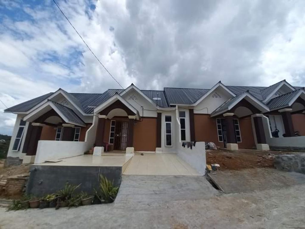 foto tampak rumah tipe 36 perumahan RING ROAD GREEN CITY II