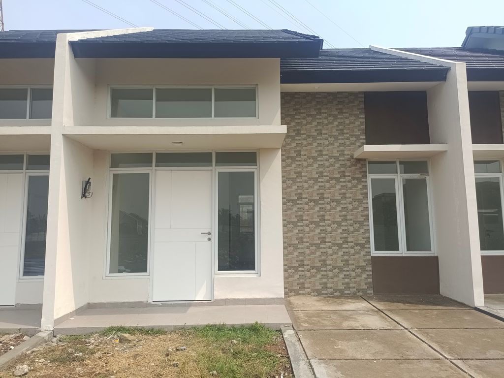 foto contoh rumah perumahan CLUSTER ZAFIRA