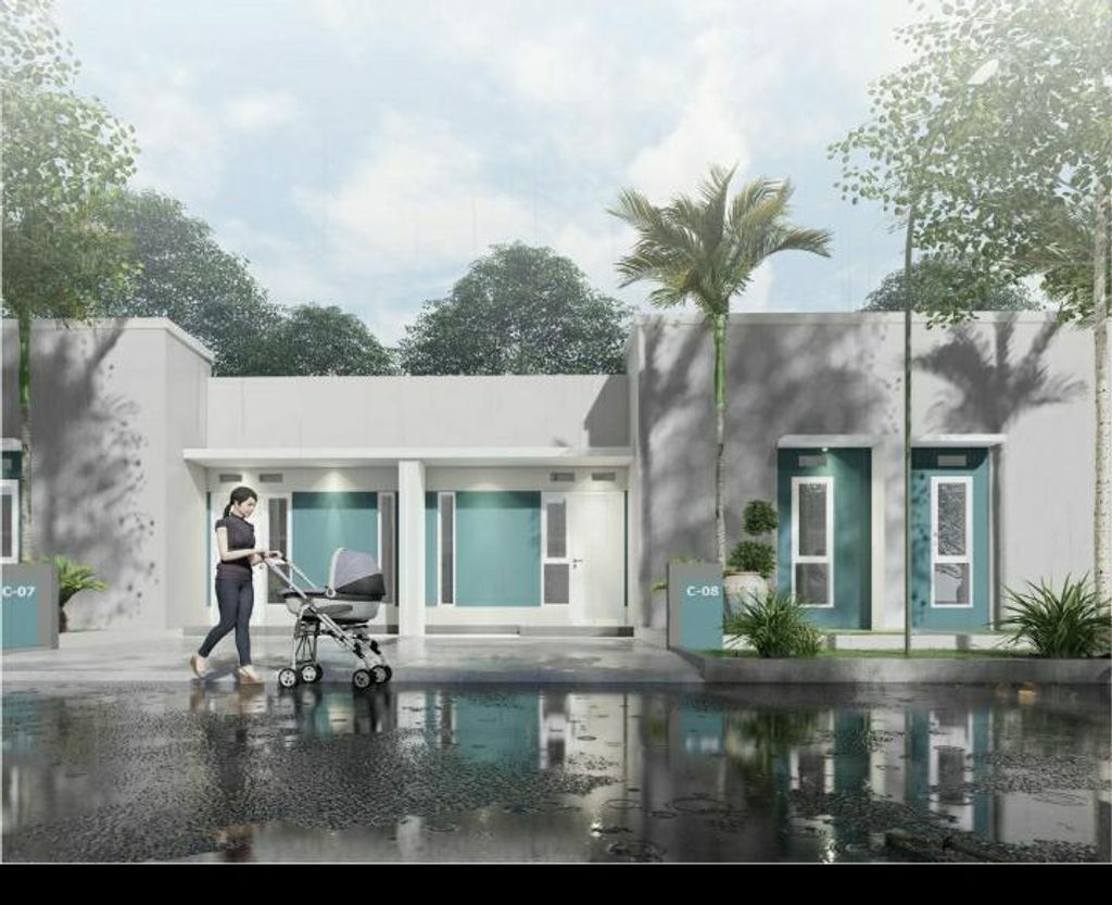 foto tampak rumah tipe 25/84 perumahan GRIYA PESONA ALAM 7