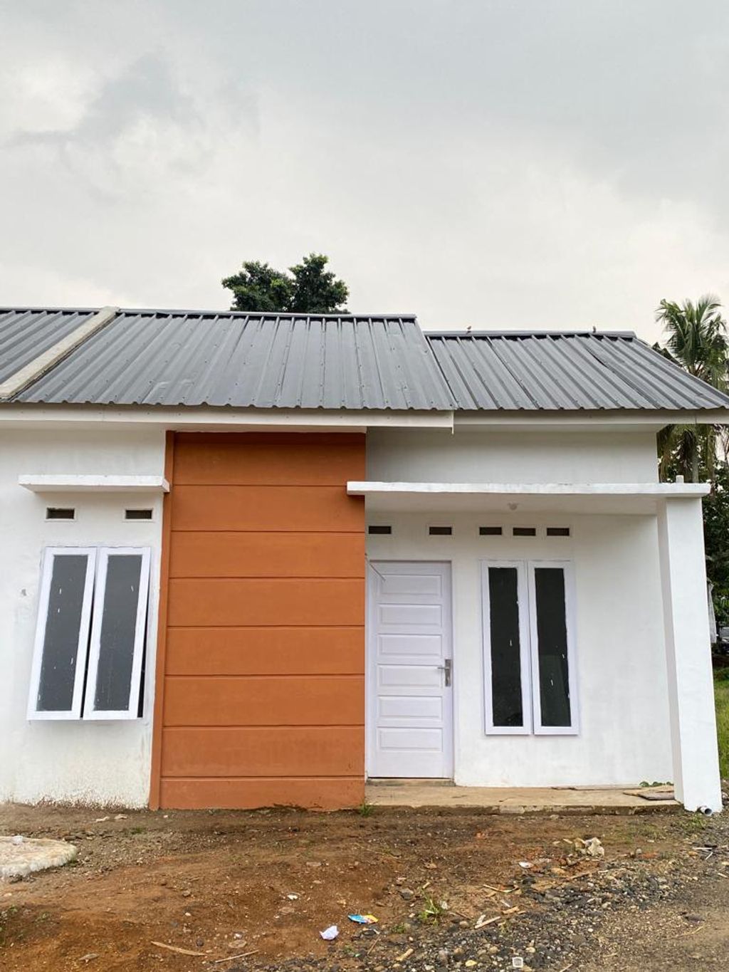 foto tampak rumah tipe 36/72 perumahan NAMRA GREEN VILLAGE 2