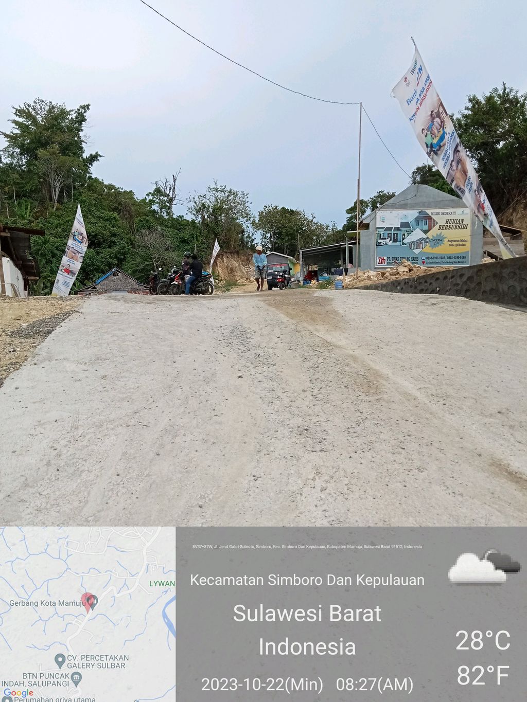 foto gerbang perumahan PERUMAHAN BUKIT MANDIRI SALUPANGI II