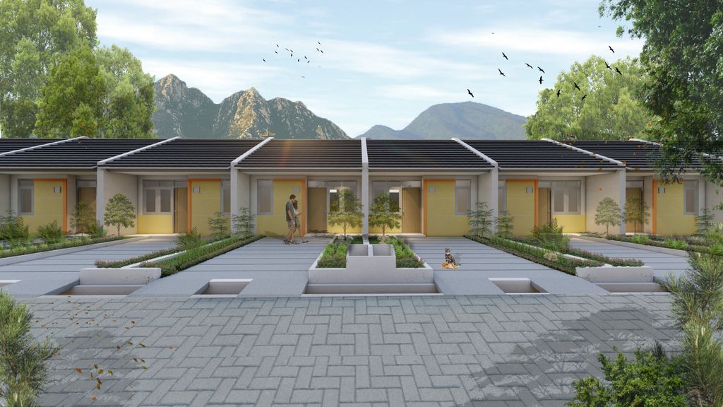 foto tampak rumah tipe 26/60 r5 139.5 (Subsidi) perumahan ALAM SANGGAR INDAH EXTENSION