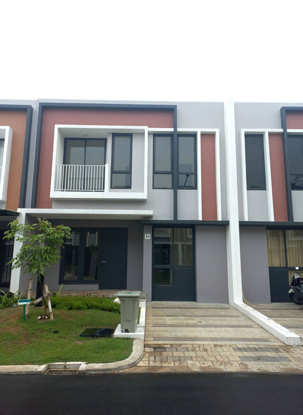 foto contoh rumah perumahan CLUSTER BARONI