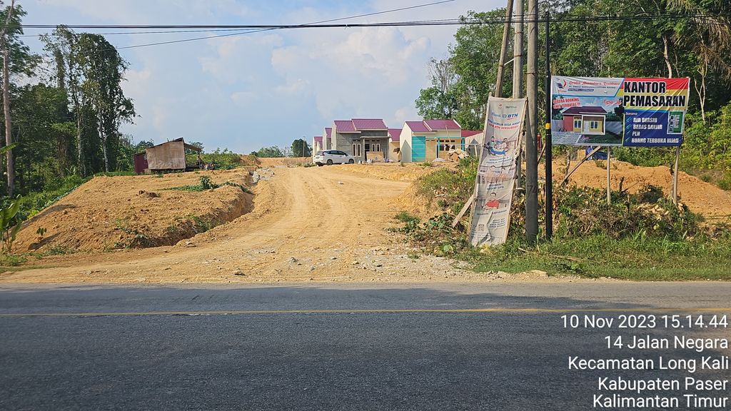 foto gerbang perumahan GRAHA NUSANTARA RESIDENCE