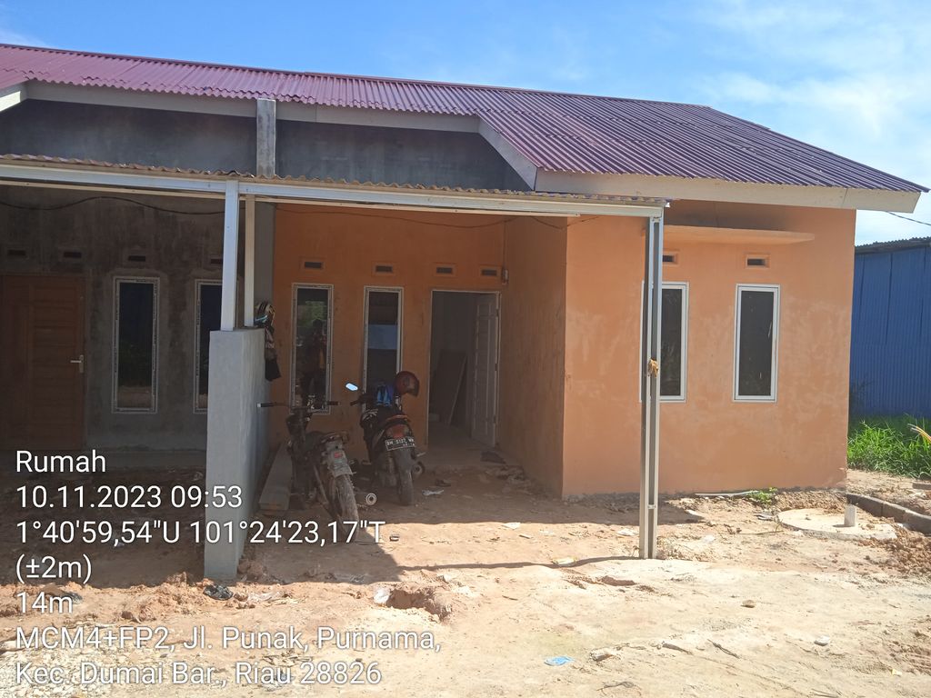 foto contoh rumah perumahan Griya Nafadya Punak