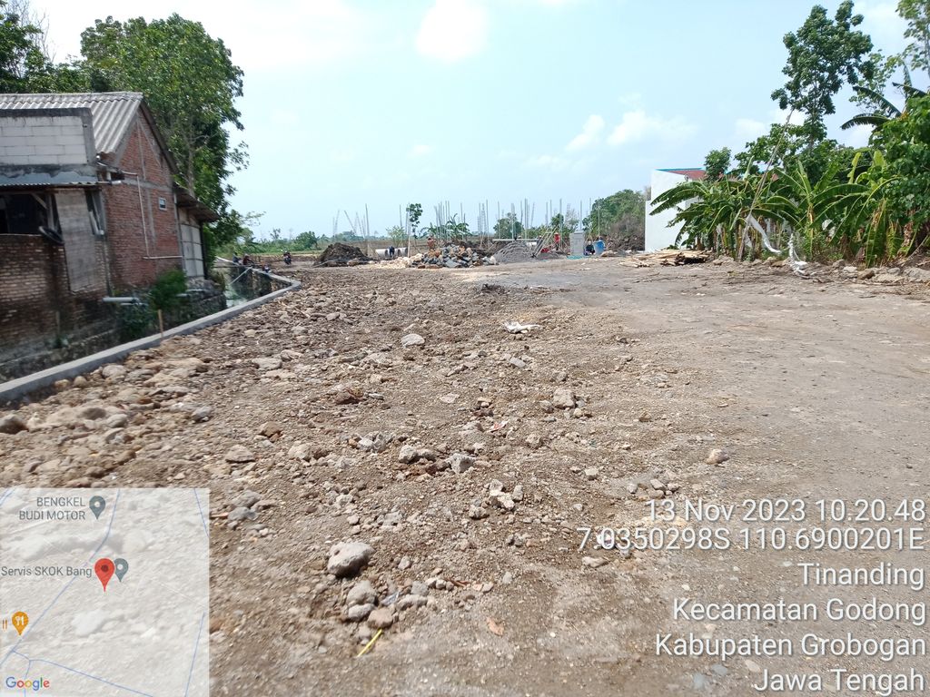foto gerbang perumahan cemara sae residence