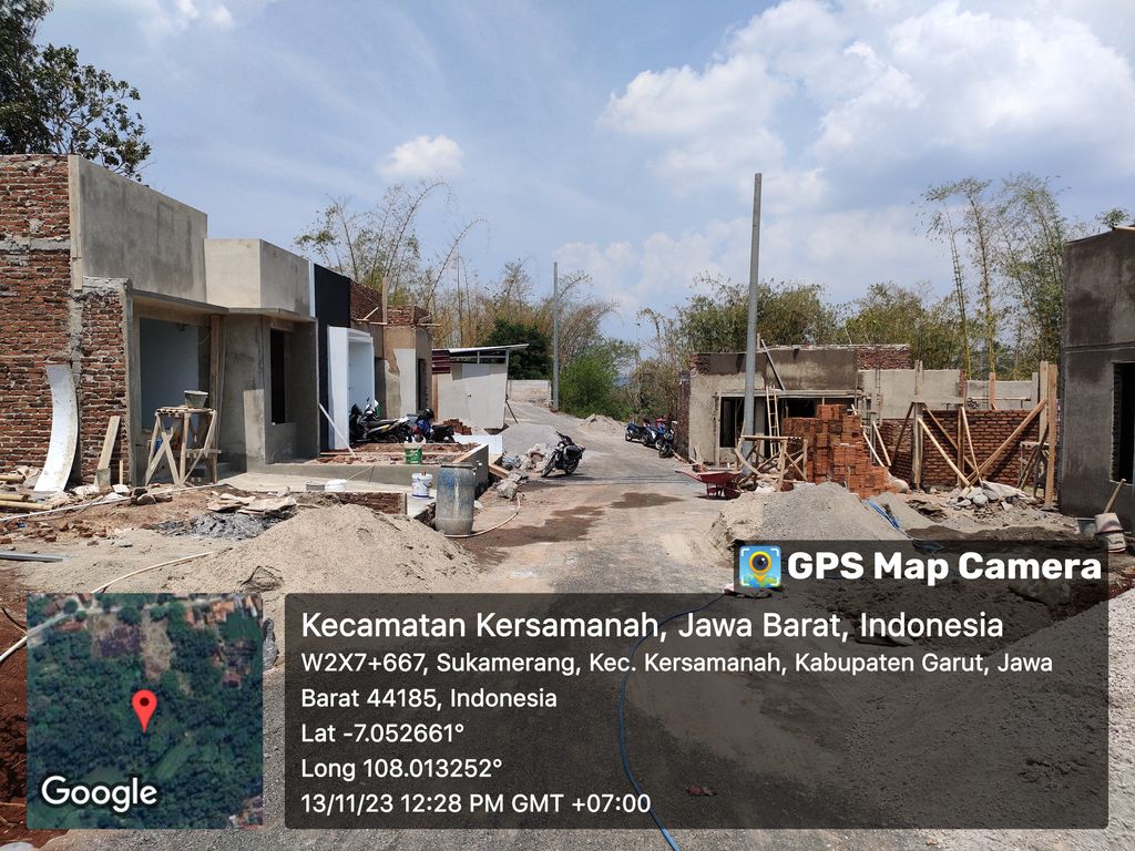 foto posisi tengah perumahan AKA BANDREK PERMAI 2