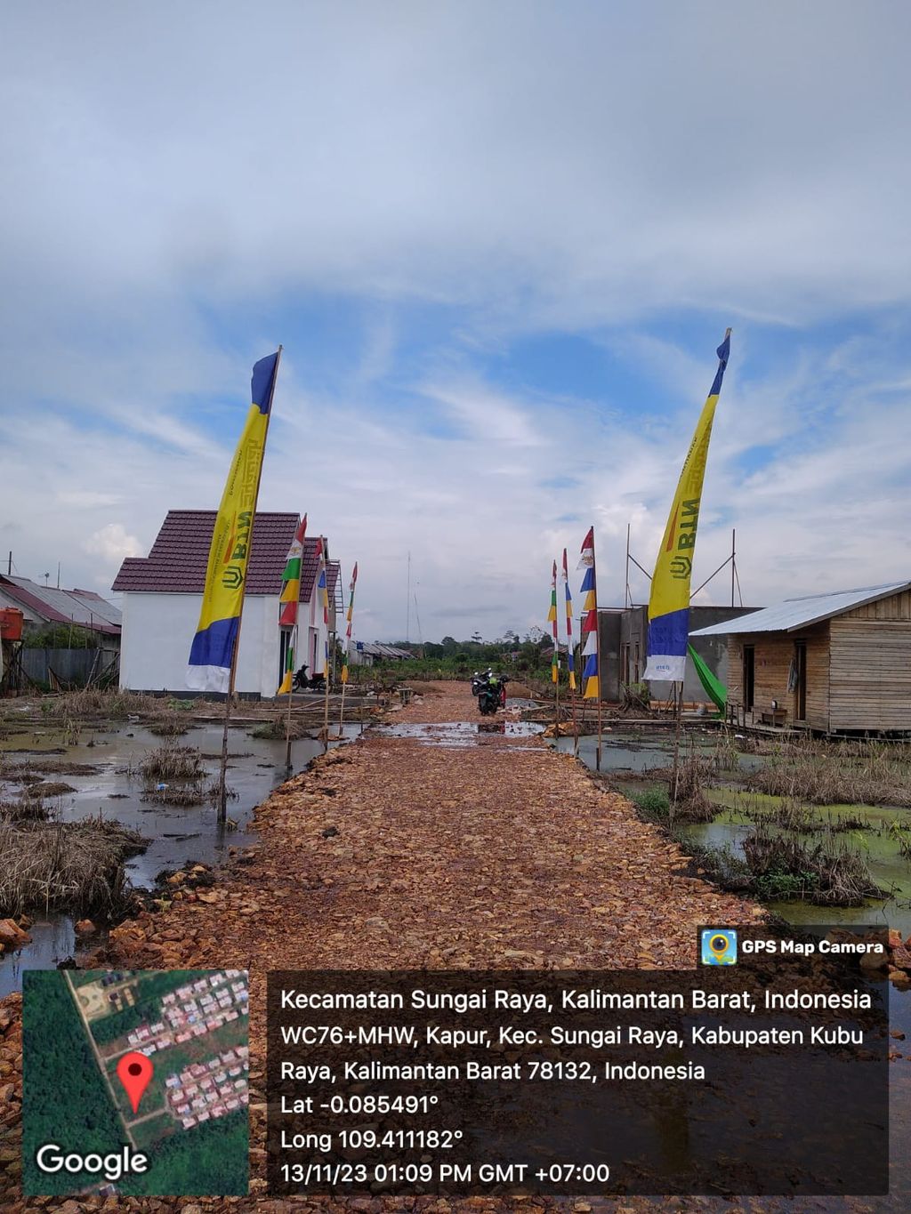 foto gerbang perumahan New Star Borneo Regency