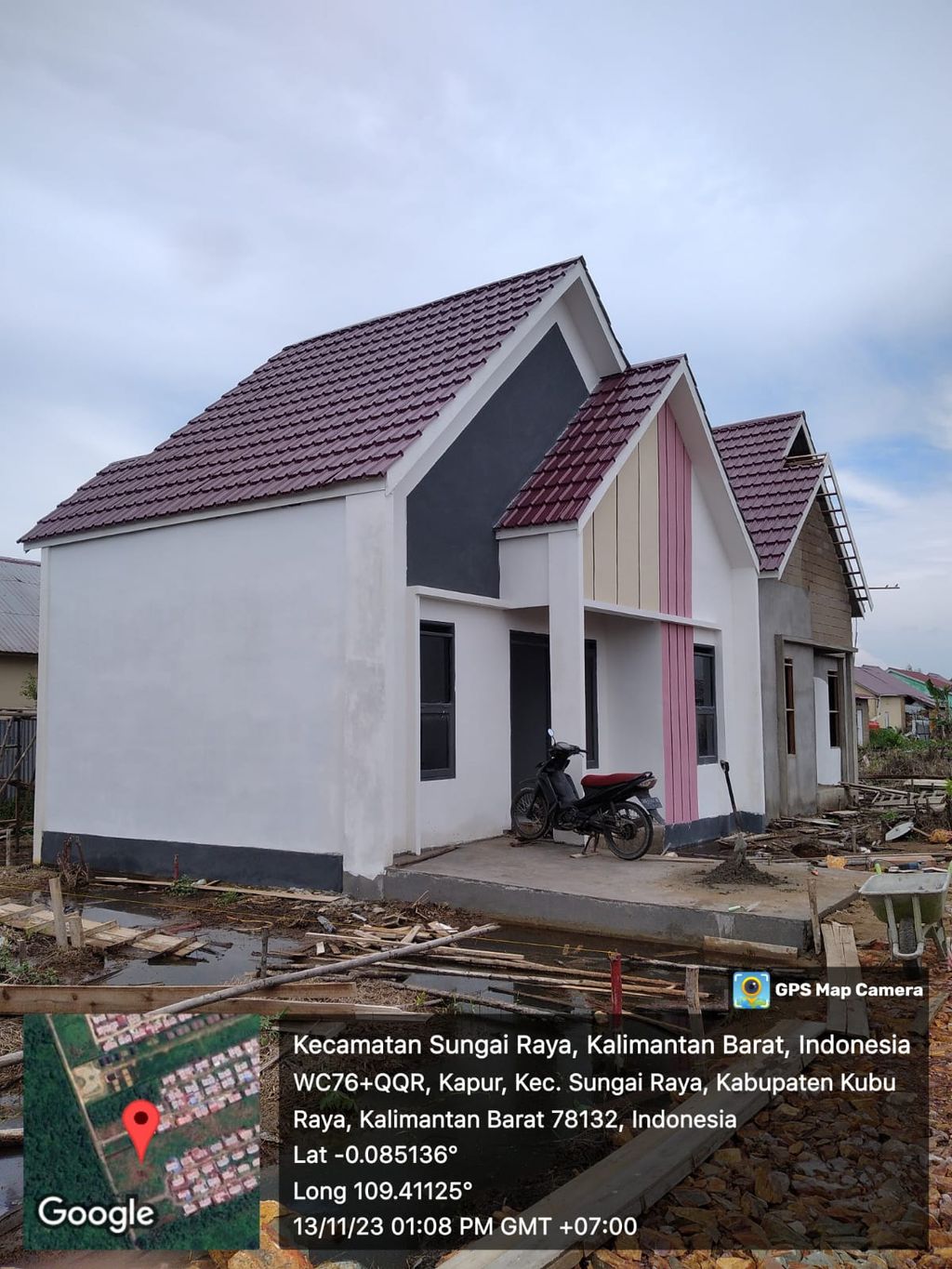 foto posisi tengah perumahan New Star Borneo Regency