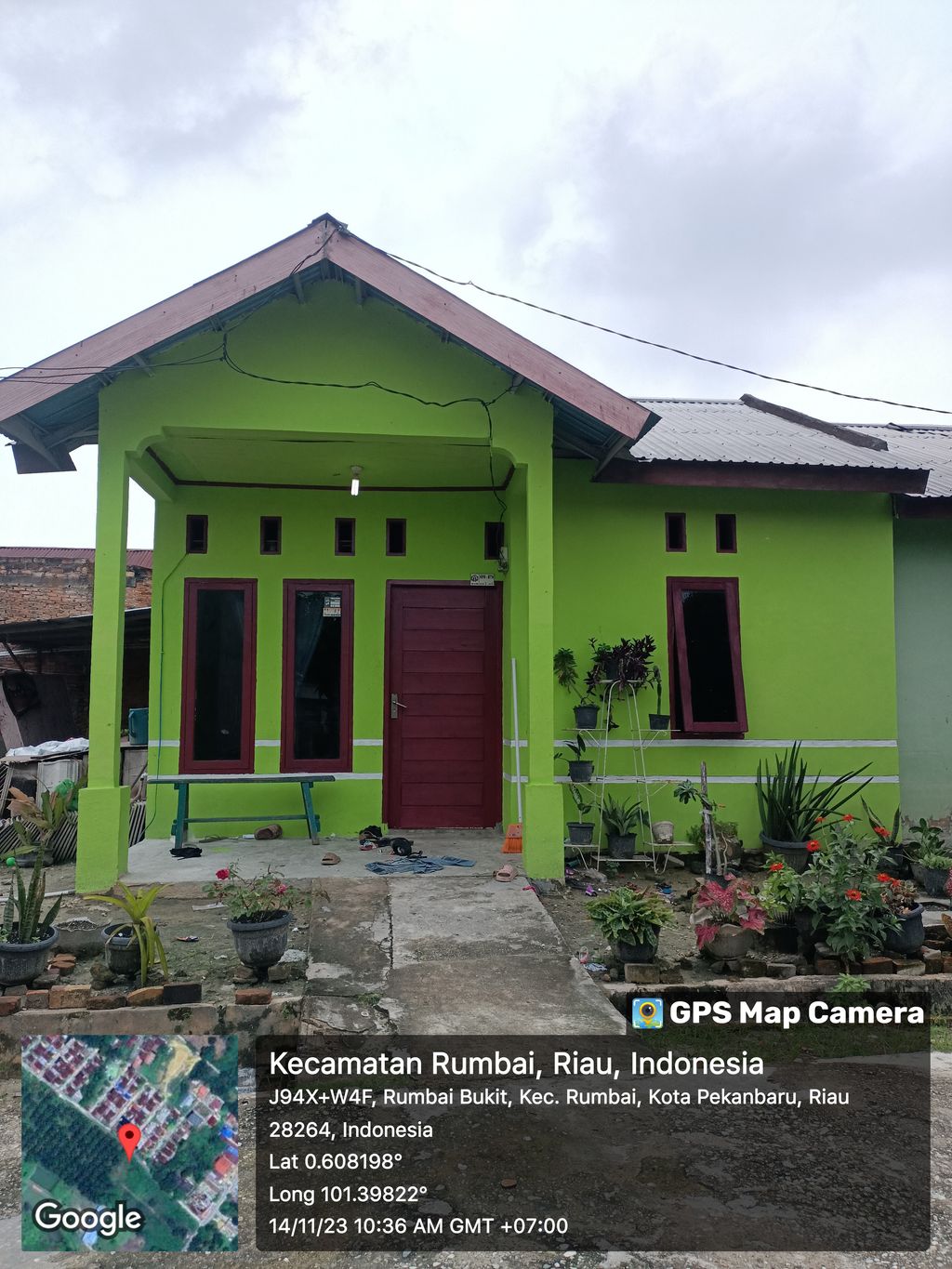 foto contoh rumah perumahan Mutiara Palas Indah