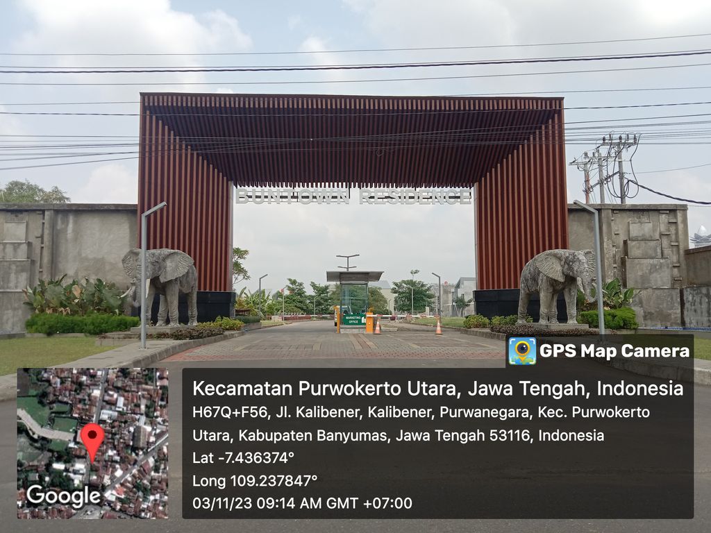 foto gerbang perumahan BUNTOWN RESIDENCE