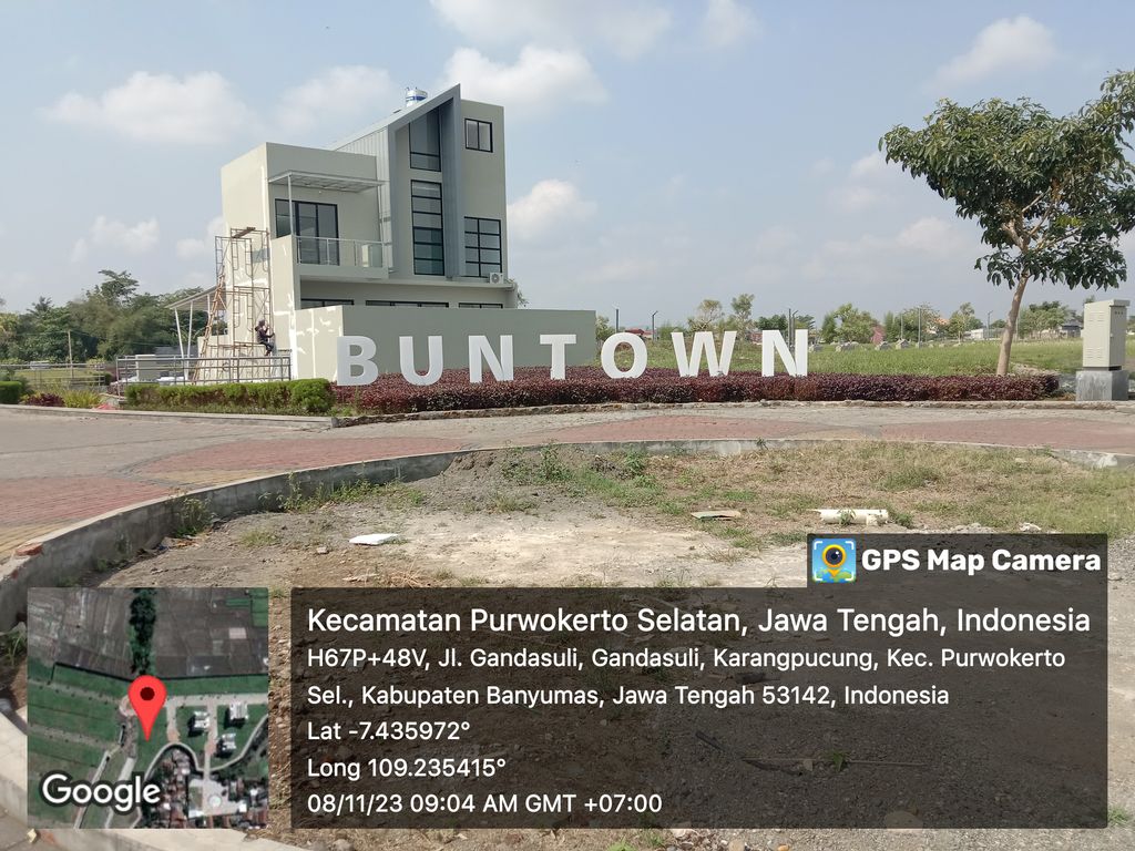 foto posisi tengah perumahan BUNTOWN RESIDENCE