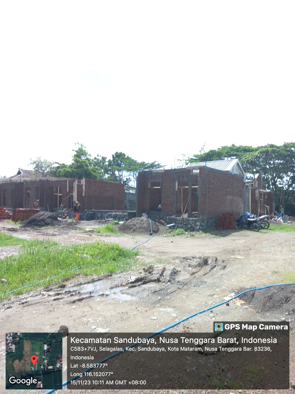 foto posisi tengah perumahan METAVERSE SELAGALAS