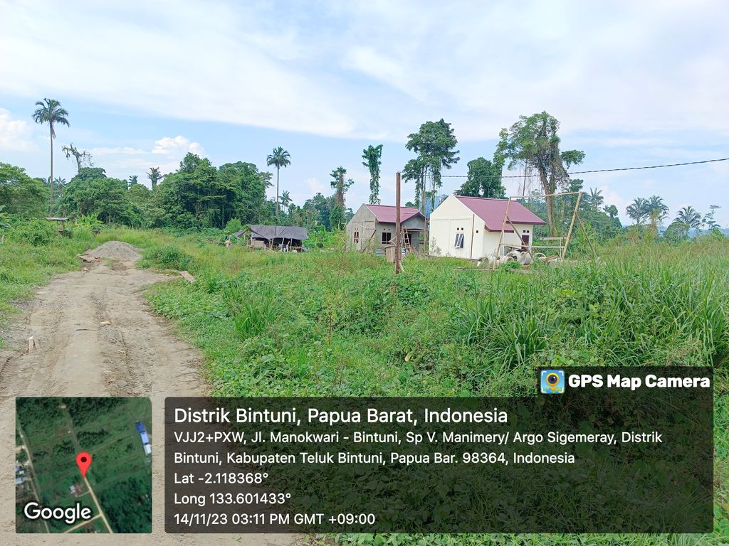 foto gerbang perumahan BINTUNI BLESS RESIDENCE