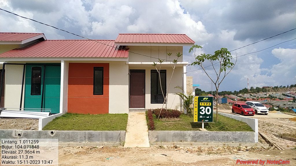 foto contoh rumah perumahan BUKIT INDAH PIAYU