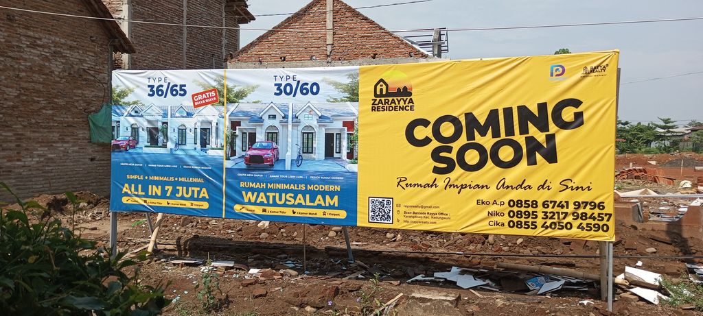 foto gerbang perumahan ZARAYYA RESIDENCE WATUSALAM