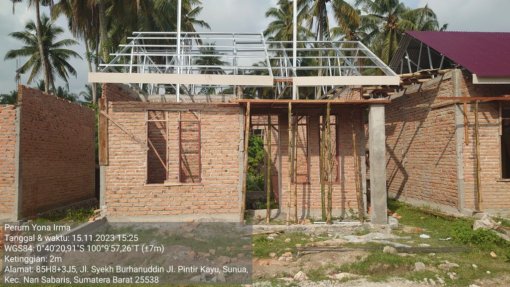 foto contoh rumah perumahan Yona Irma Residence