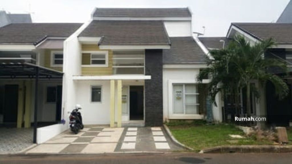 foto tampak rumah tipe T.68/144.LG perumahan GRAND WISATA DISTRIK