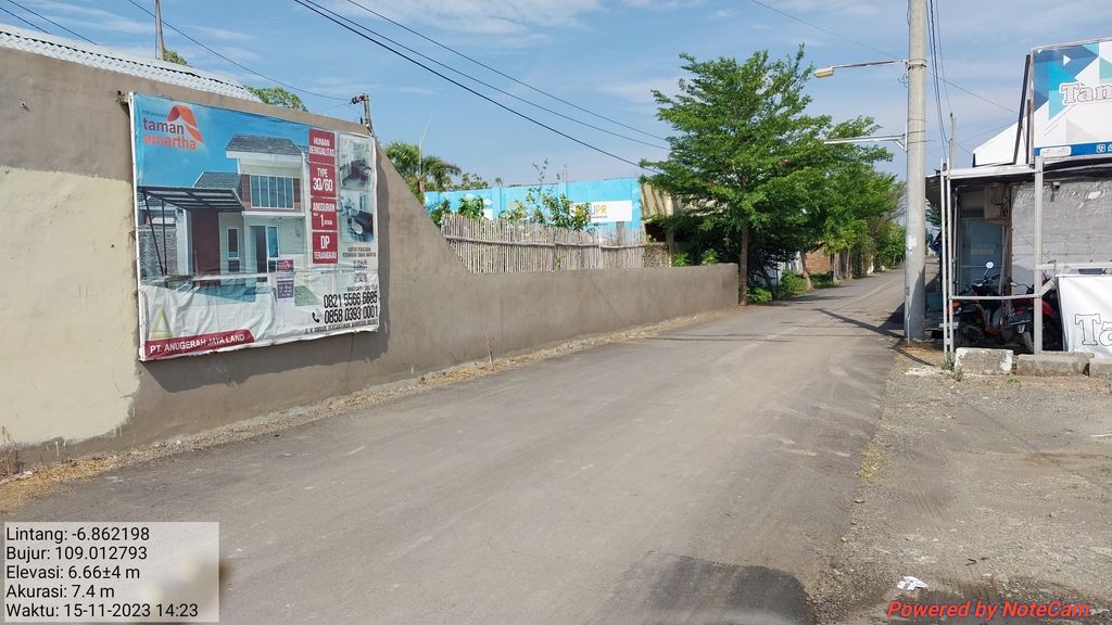 foto gerbang perumahan Grand Amartha