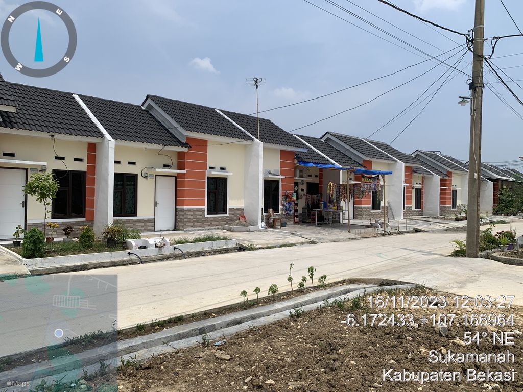 foto posisi tengah perumahan griya artha sukamanah tahap 2