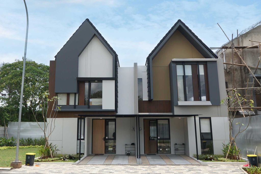 foto contoh rumah perumahan The Ayarahill AT Serpong