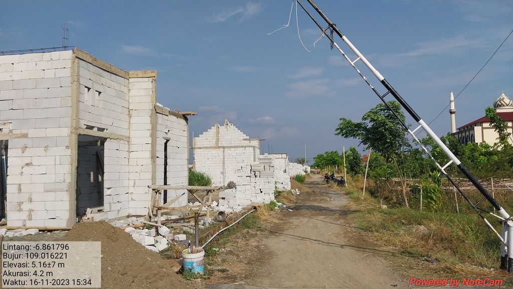 foto gerbang perumahan Puri Amartha
