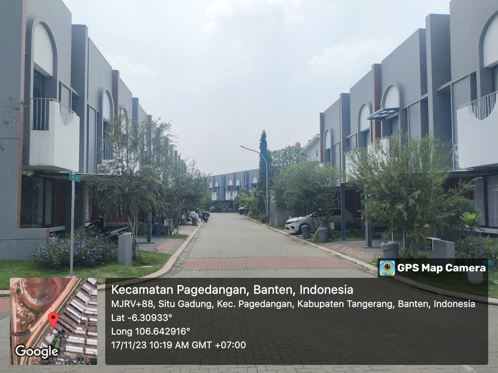 foto posisi tengah perumahan FREJA