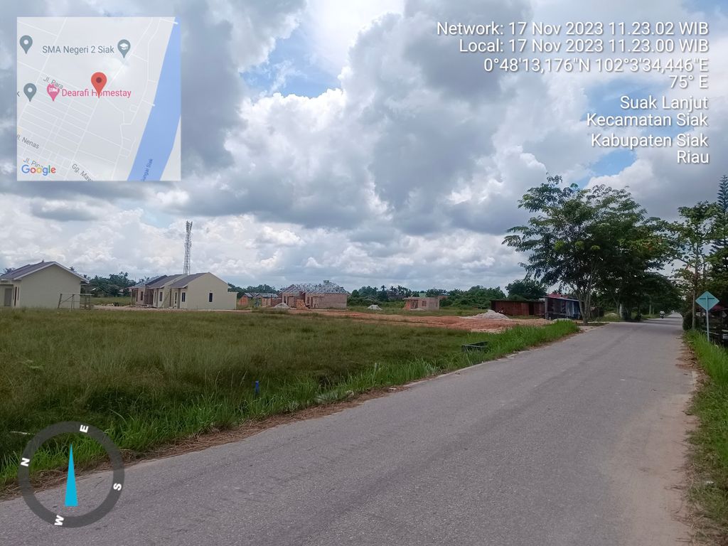 foto gerbang perumahan SUAK LANJUT RESIDENCE
