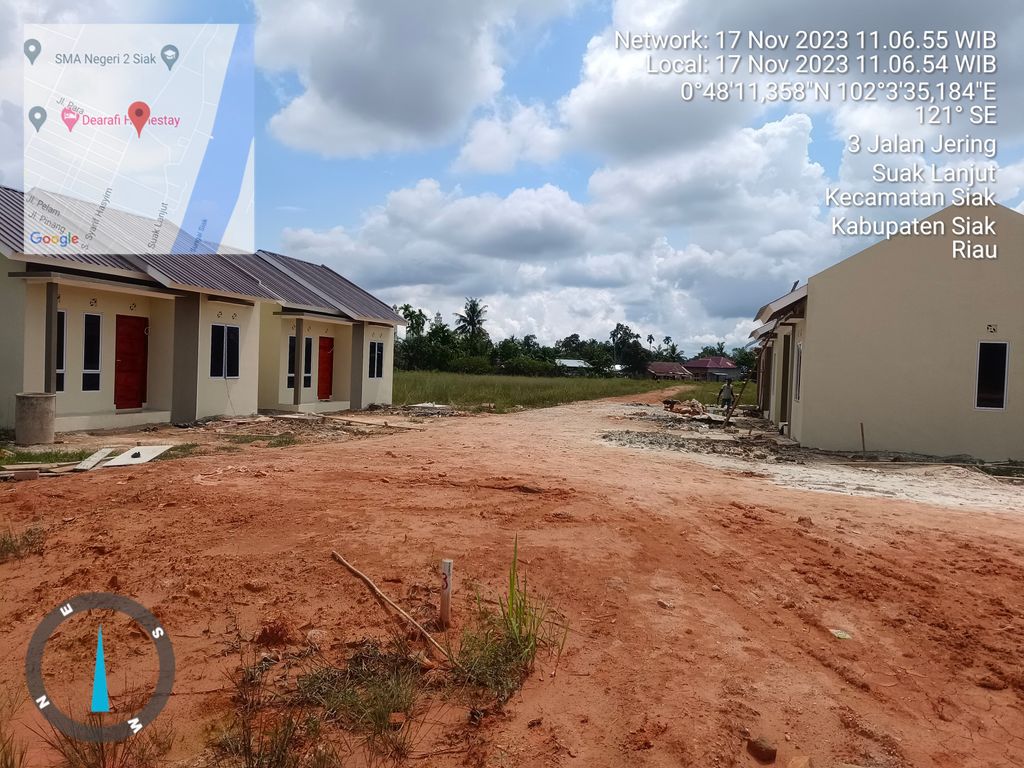 foto posisi tengah perumahan SUAK LANJUT RESIDENCE