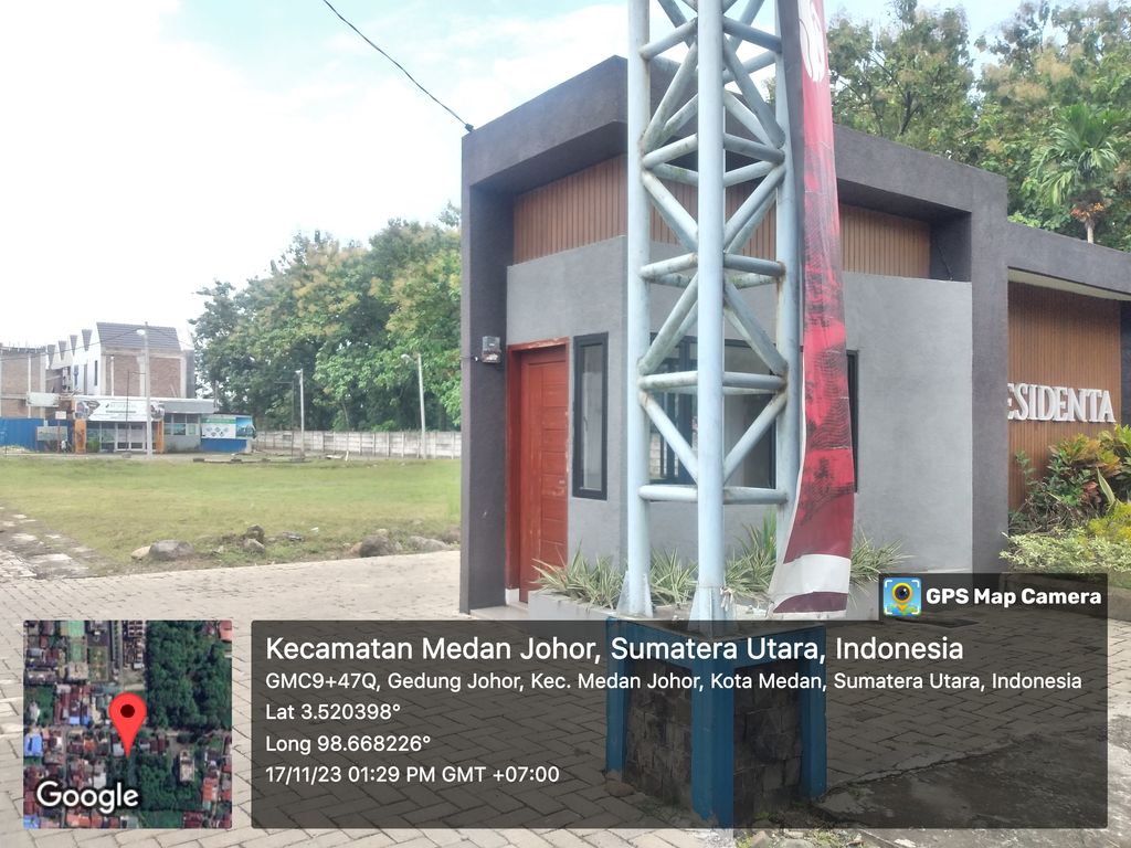 foto gerbang perumahan RESIDENTA