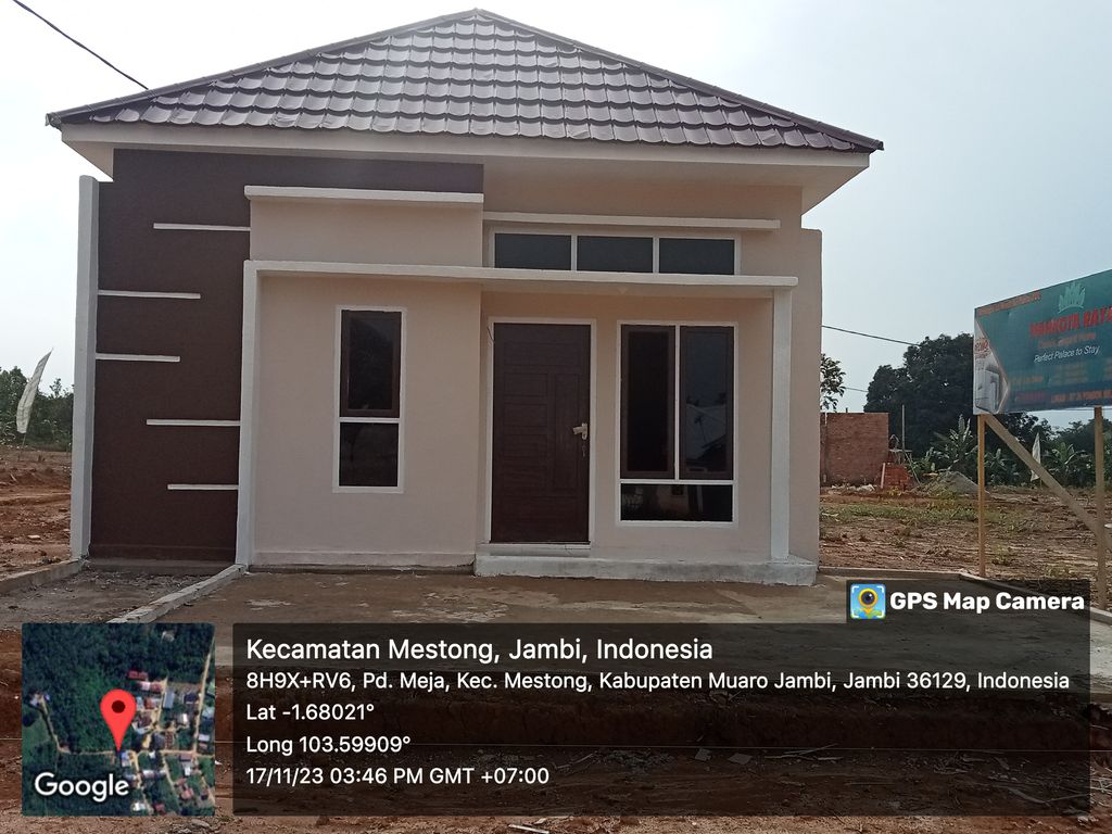 foto contoh rumah perumahan MAHKOTA RAYA