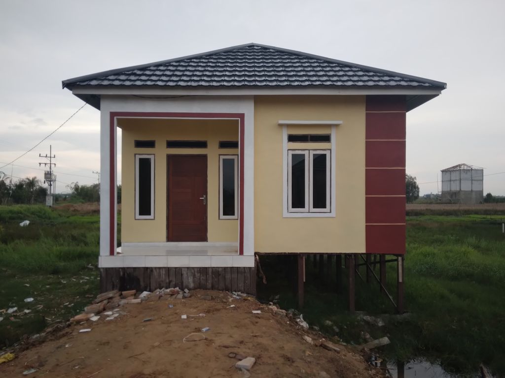 foto contoh rumah perumahan SANTARA Rez