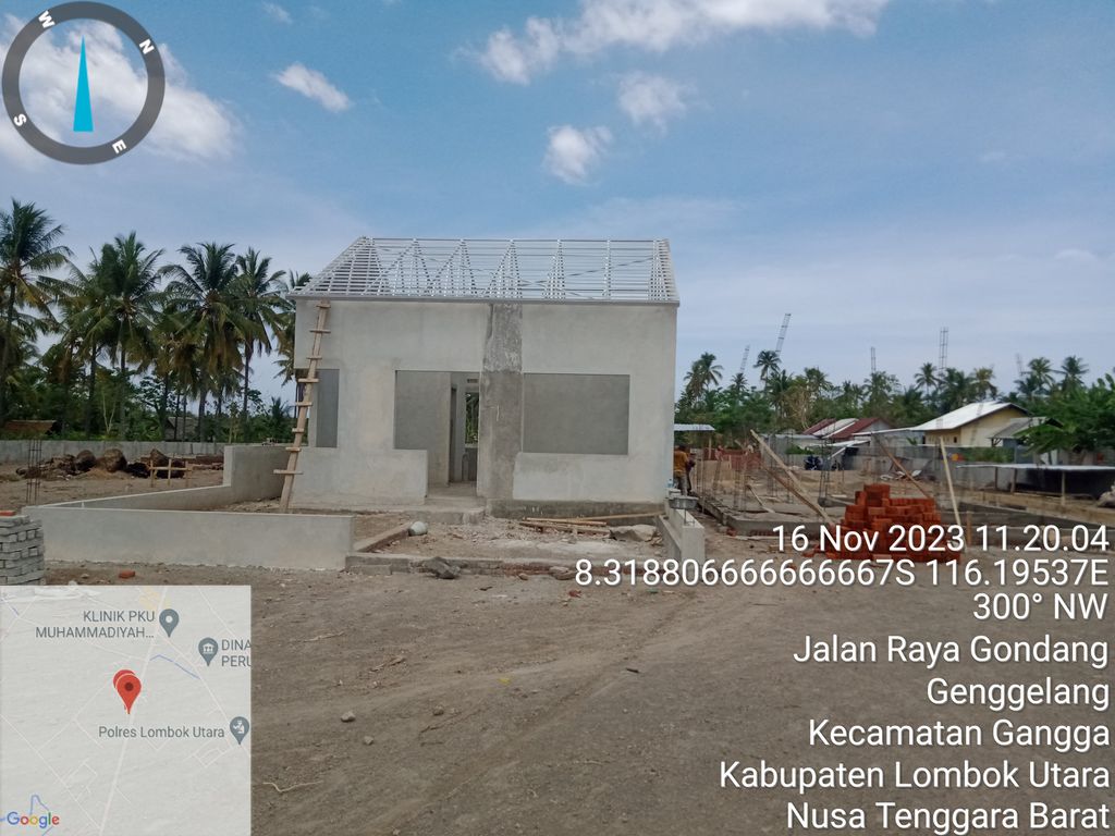 foto contoh rumah perumahan Perumahan Graha Mutiara Utara