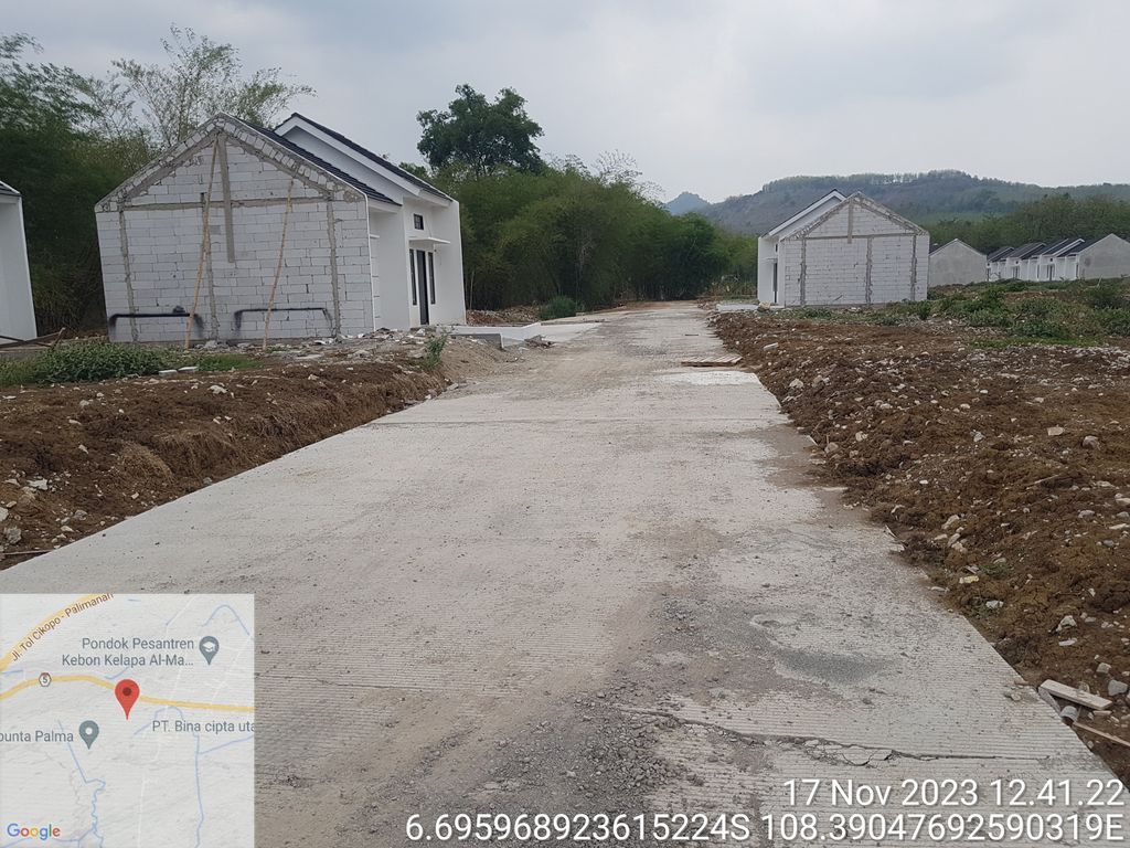 foto posisi tengah perumahan ALANA VILLAGE PALIMANAN