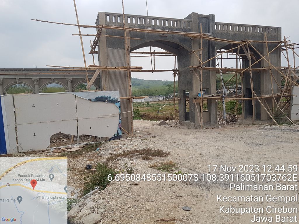 foto gerbang perumahan ALANA VILLAGE PALIMANAN