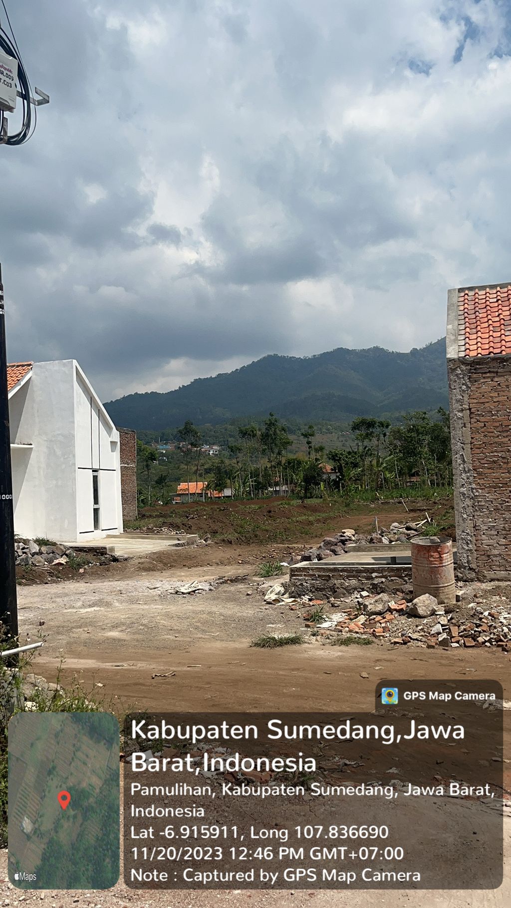 foto posisi tengah perumahan EL HAGO RESIDENCE TAHAP II