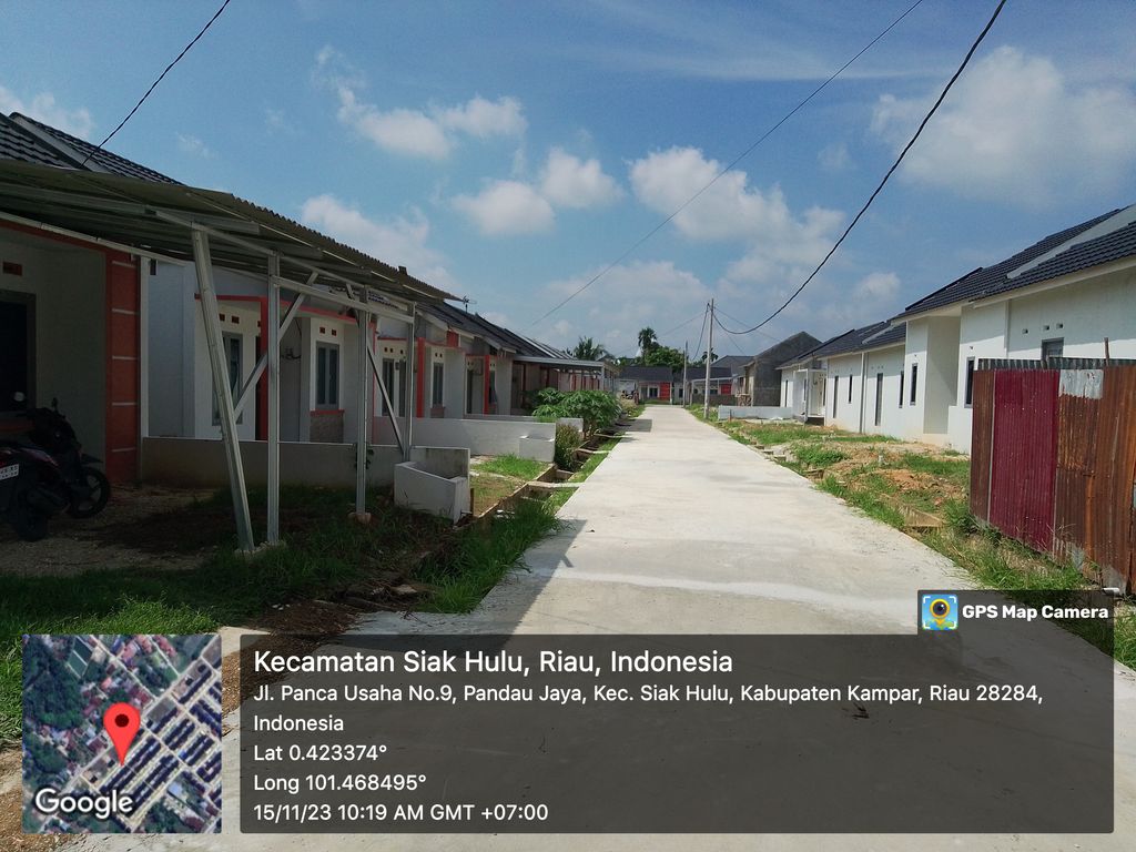 foto posisi tengah perumahan Andika Berkah Residence Tahap 4
