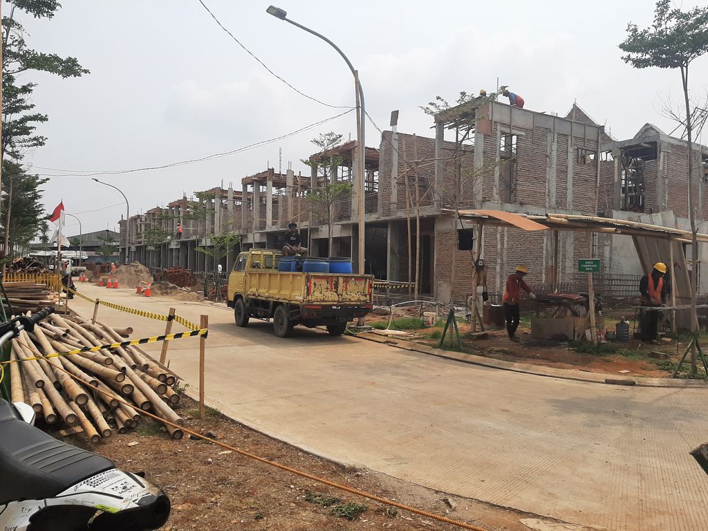 foto contoh rumah perumahan CITRAGARDEN 8 AEROVILLE EXT