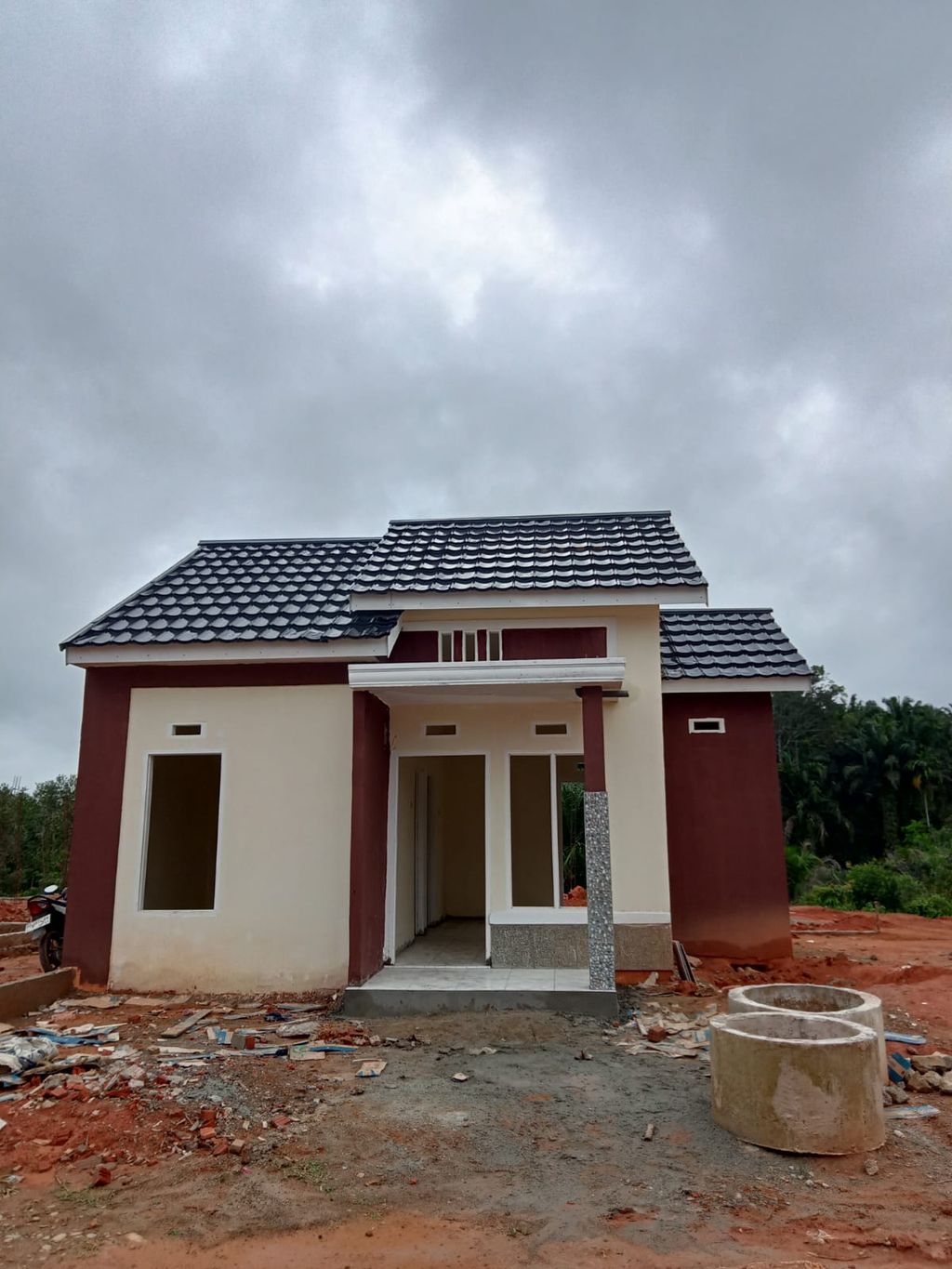foto tampak rumah tipe 36 perumahan PERUMAHAN RAYHANA