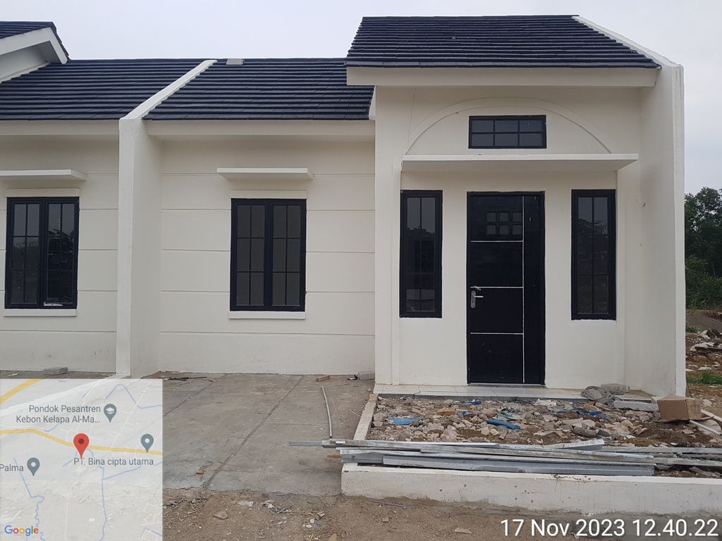 foto tampak rumah tipe 30/60 perumahan ALANA VILLAGE PALIMANAN