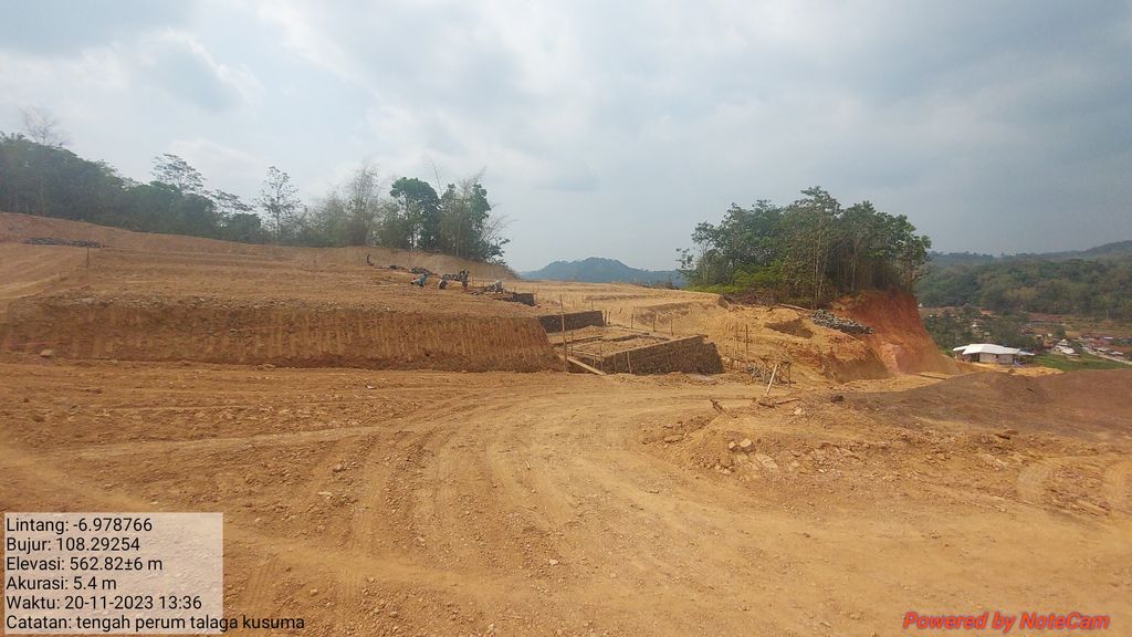 foto contoh rumah perumahan Perumahan Talaga Kusuma