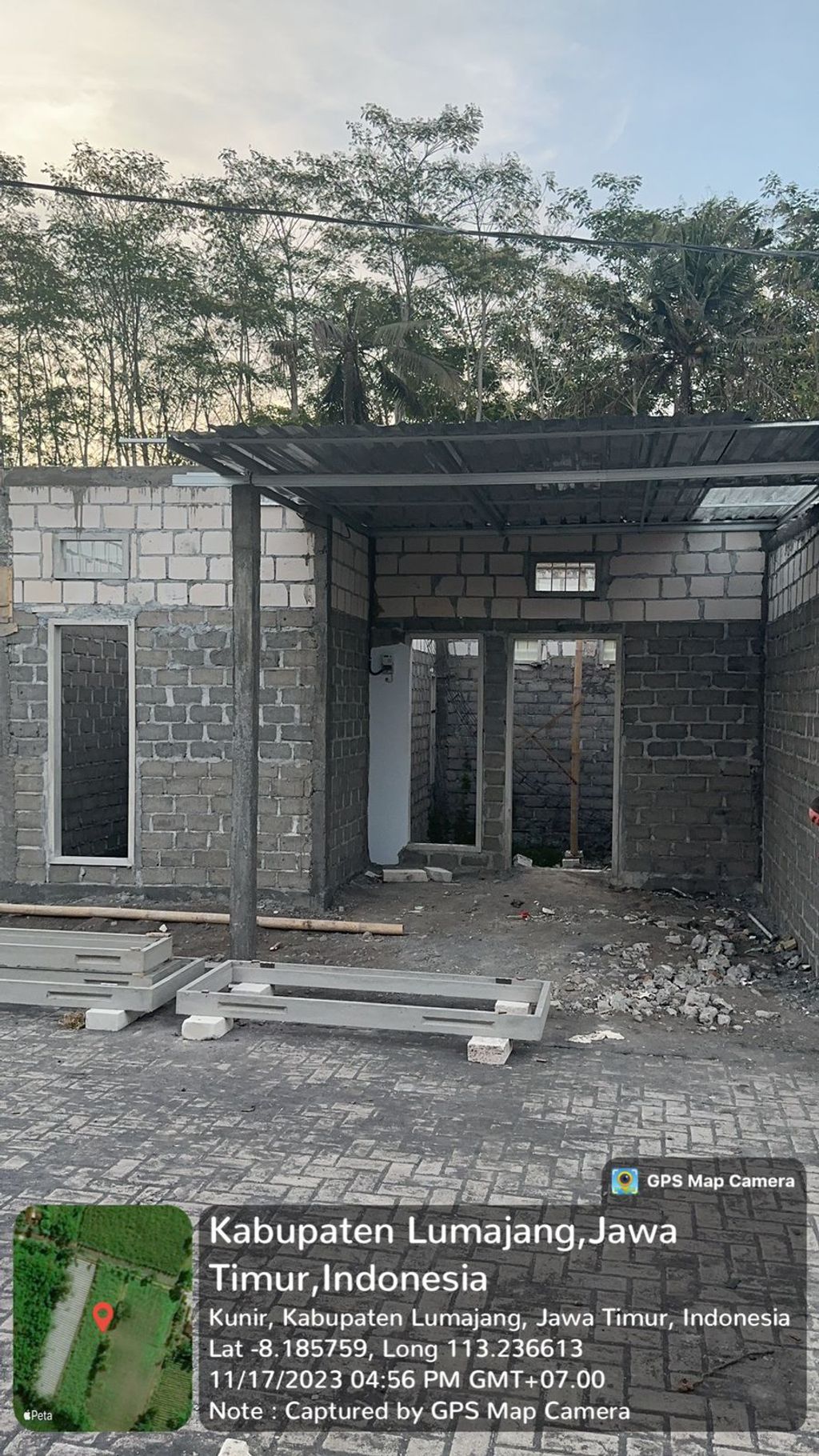 foto tampak rumah tipe 30/63 perumahan Grand Lembayung Indah