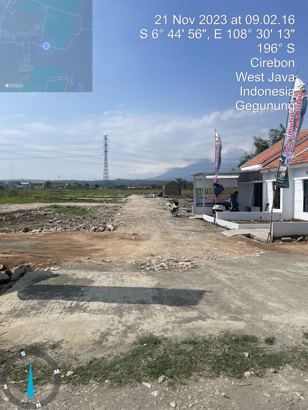 foto gerbang perumahan Grand gegunung