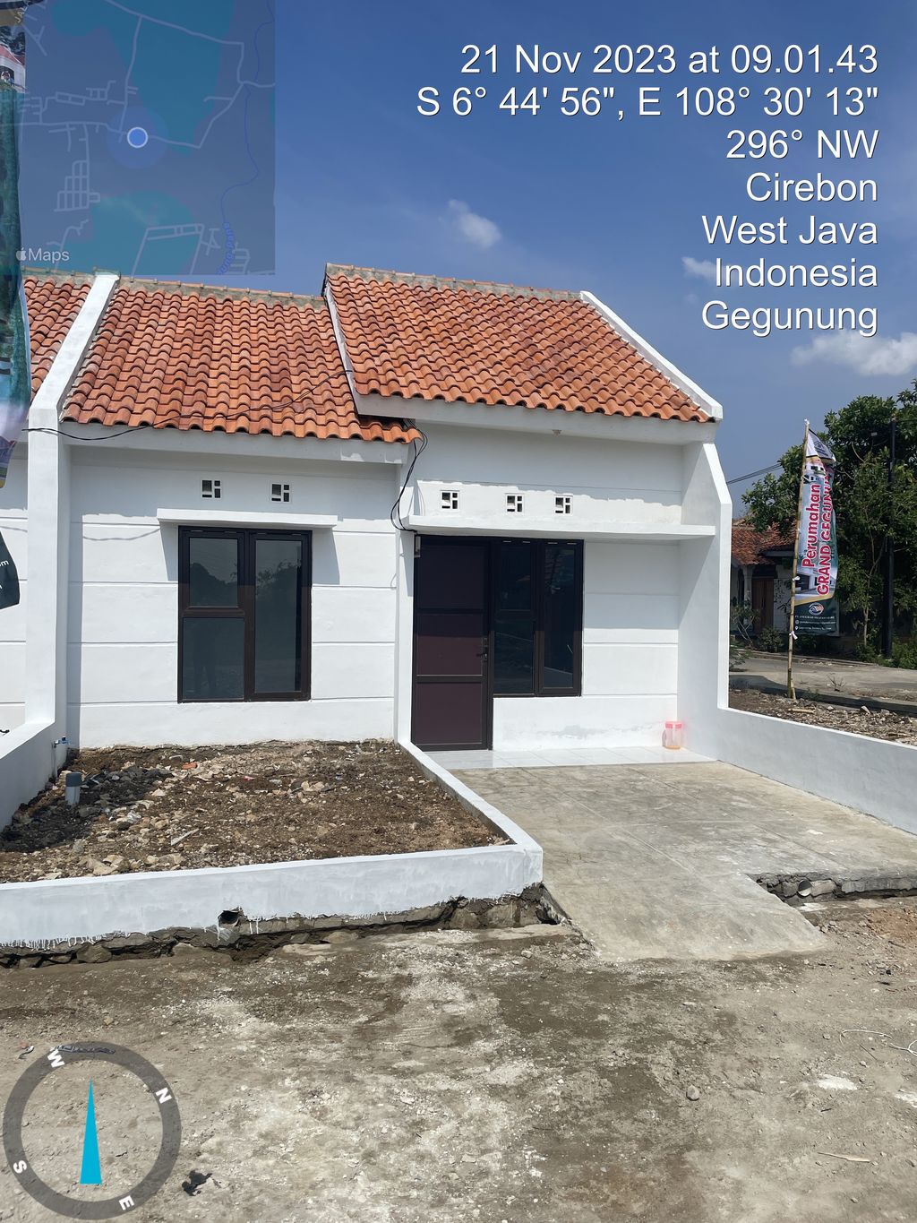 foto contoh rumah perumahan Grand gegunung