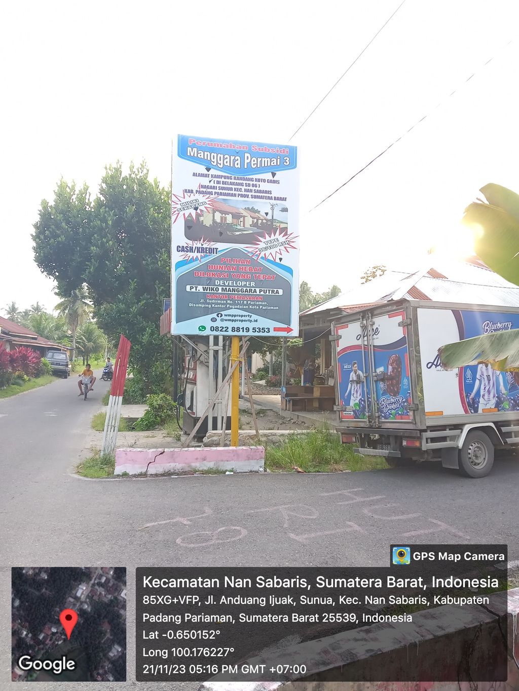 foto gerbang perumahan Perumahan Subsidi Manggara Permai 3