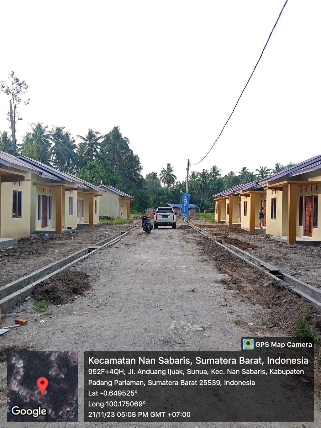 foto posisi tengah perumahan Perumahan Subsidi Manggara Permai 3