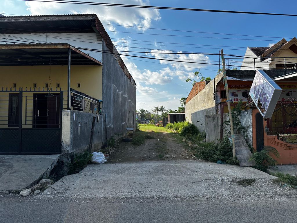 foto gerbang perumahan LINTAS RESIDENCE