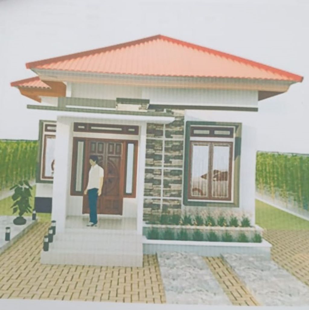 foto tampak rumah tipe 36 perumahan PERUMAHAN ULEE BALANG RESIDANCE II